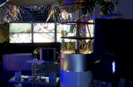 C74 space ship room-in-room installation - high value artwork C74 space ship room-in-room installation - high value artwork