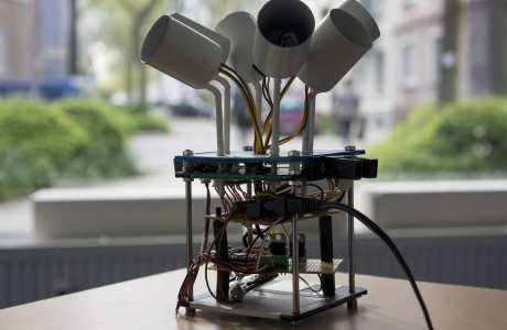 interactive Floppy disk sculpture by Dominik Jais interactive Floppy disk sculpture by Dominik Jais
