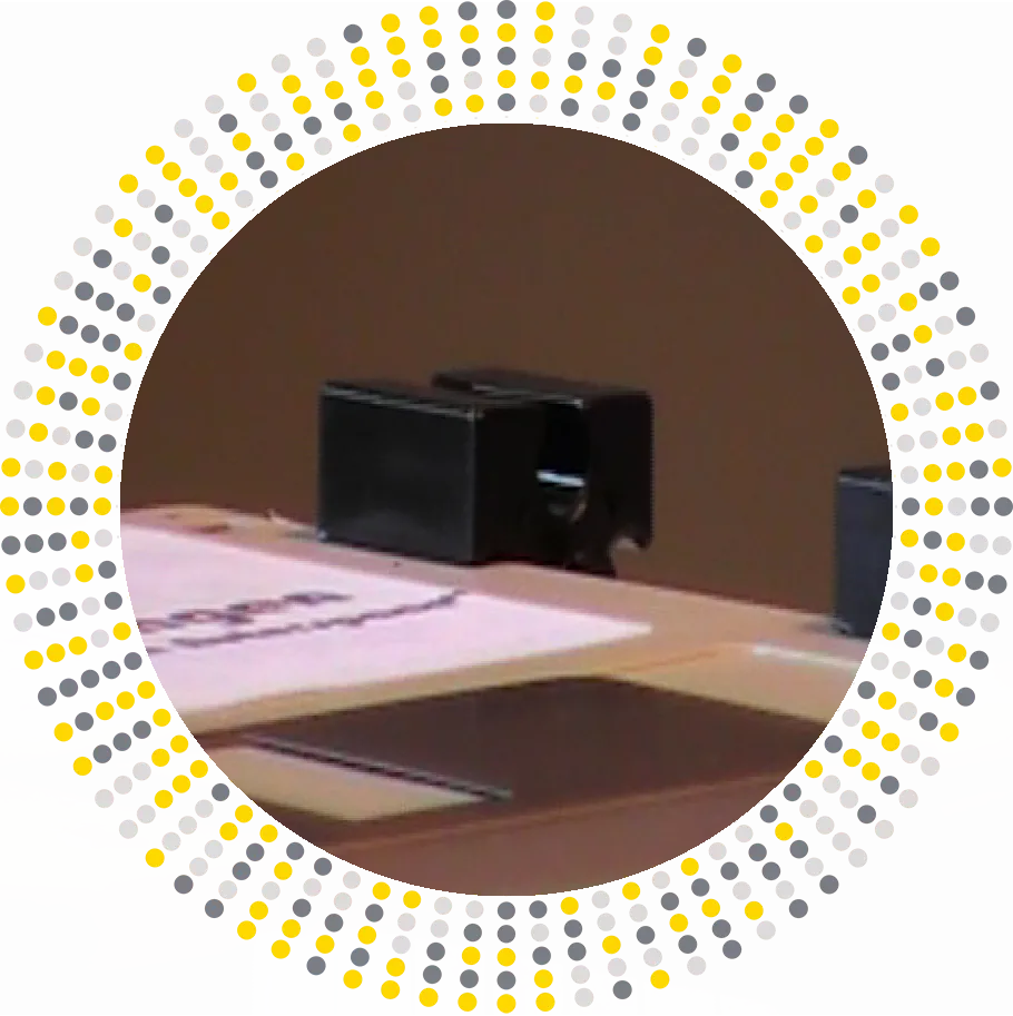 Diskette in Wanldung by Dominik Jais