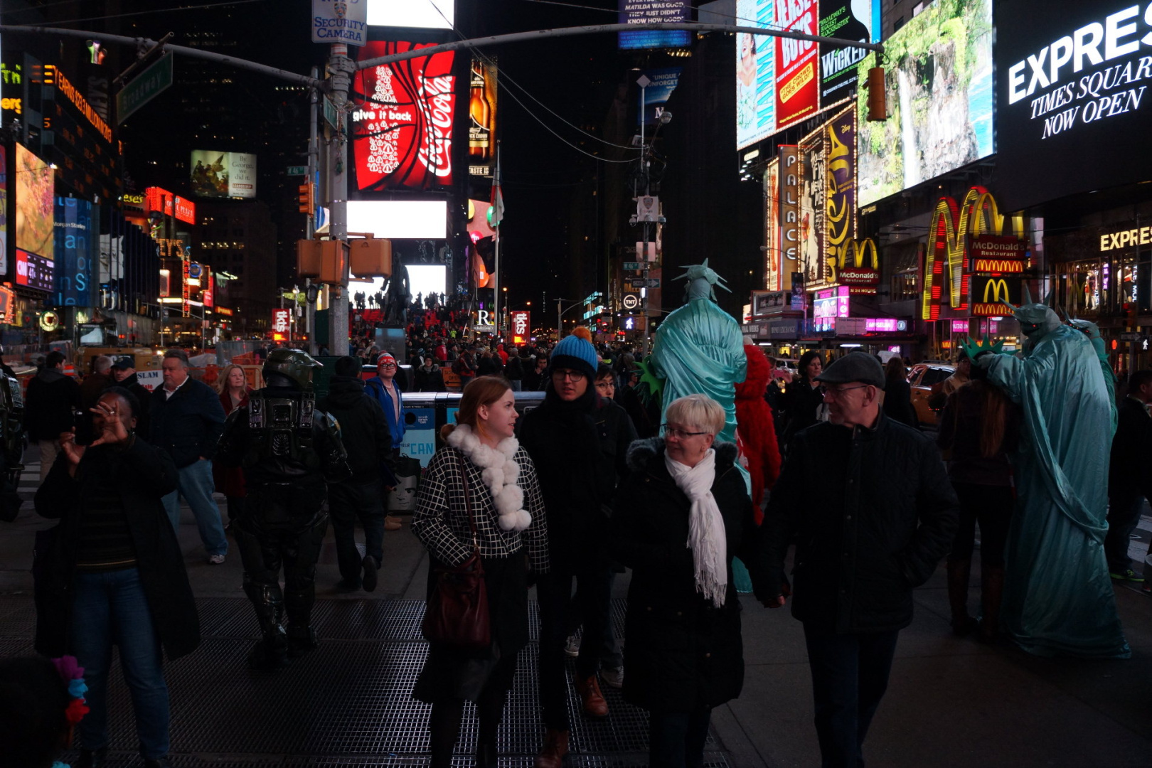 NY times square - where the time is (where the live is)