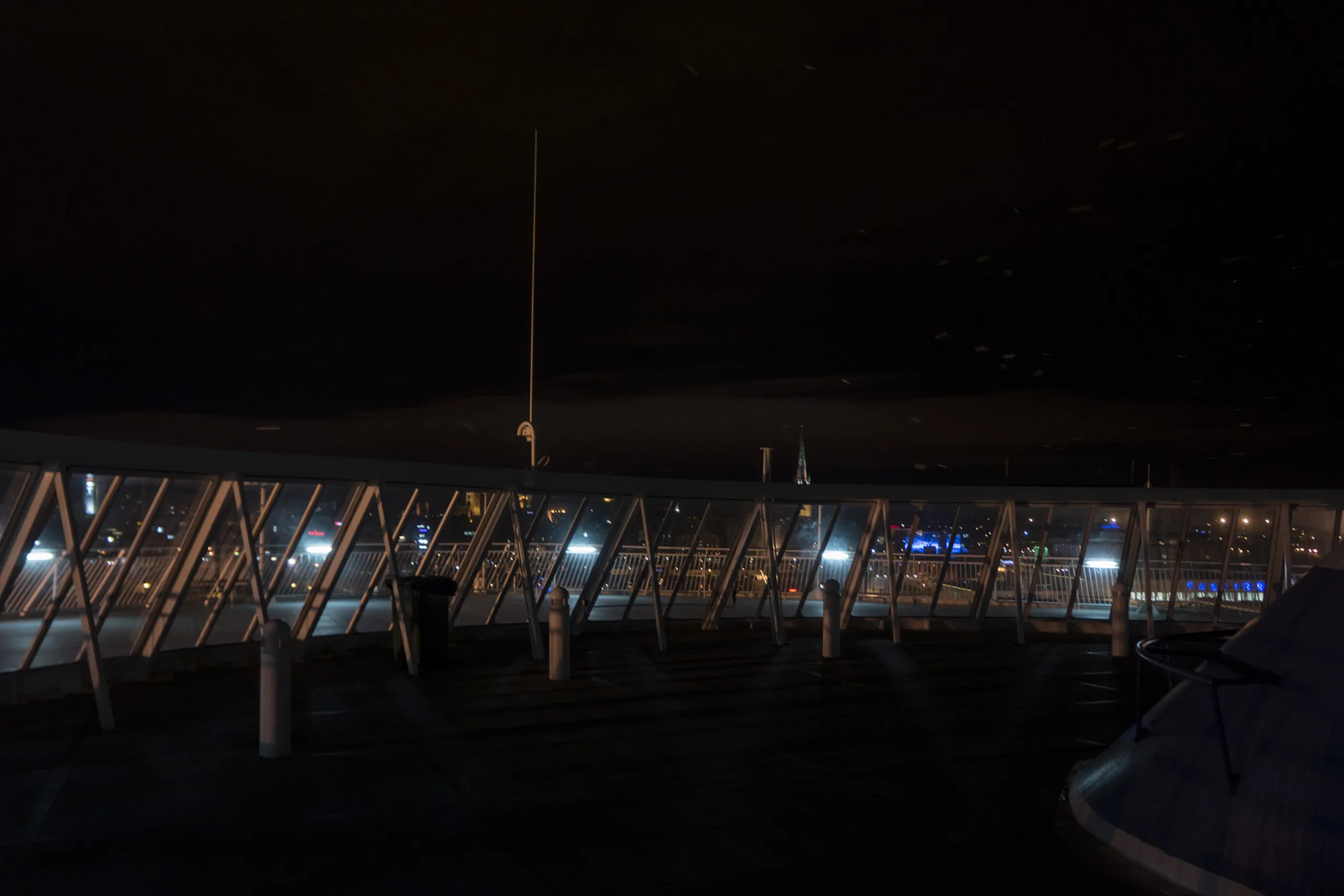 On the deck