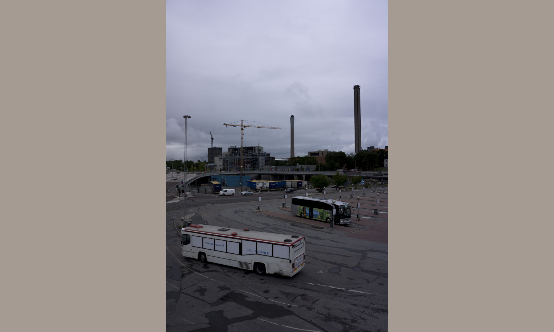 The incineration plants at the city of Stockholm