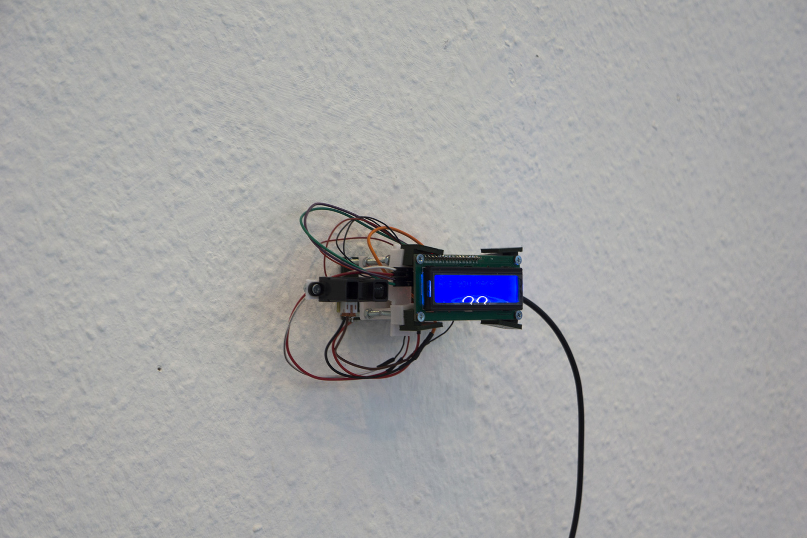 interactive installation using LCD + Arduino 