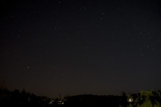 A free wish - falling star during a night in Tamera, Portugal A free wish - falling star during a night in Tamera, Portugal