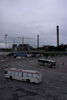 The incineration plants at the city of Stockholm