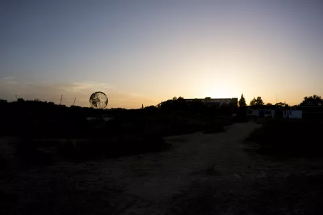 Sundown at the Ecovillage Tamera, Portugal