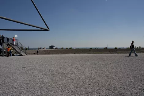 At the top of Halde Beckstraße, Germany