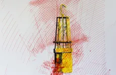 Grubenlampe I by dominik jais - contemporary art Grubenlampe I by dominik jais - contemporary art