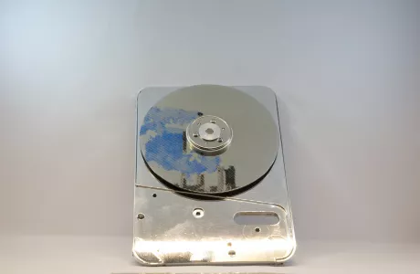 Art made of Hard drive parts - modern and contemporary
